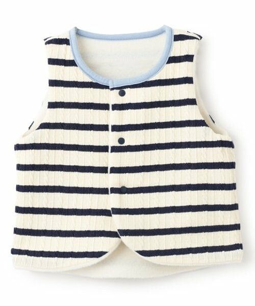 Sophie la girafe / キリンのソフィー ベビー・キッズウエア | フリースリバーシブルベスト | 詳細2