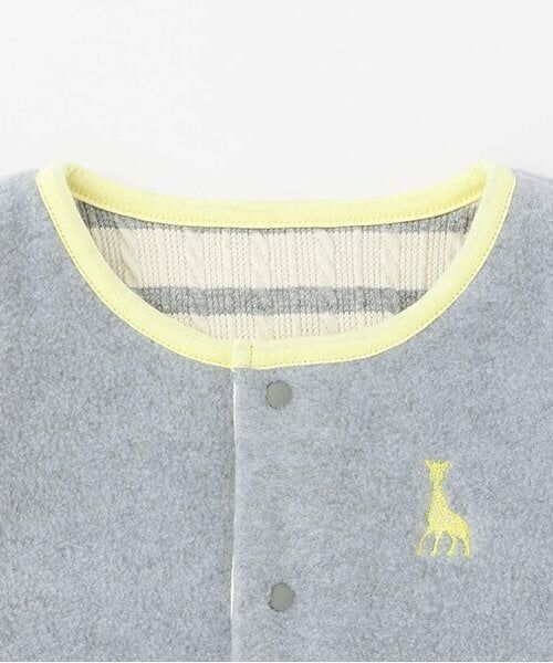 Sophie la girafe / キリンのソフィー ベビー・キッズウエア | フリースリバーシブルベスト | 詳細5
