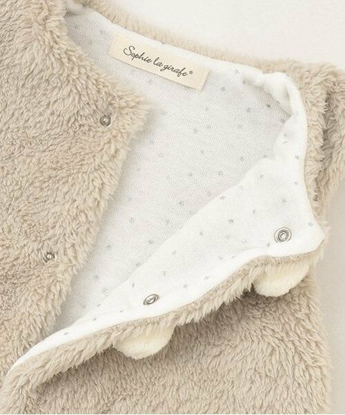 Sophie la girafe / キリンのソフィー ベビー・キッズウエア | ボアベスト | 詳細3