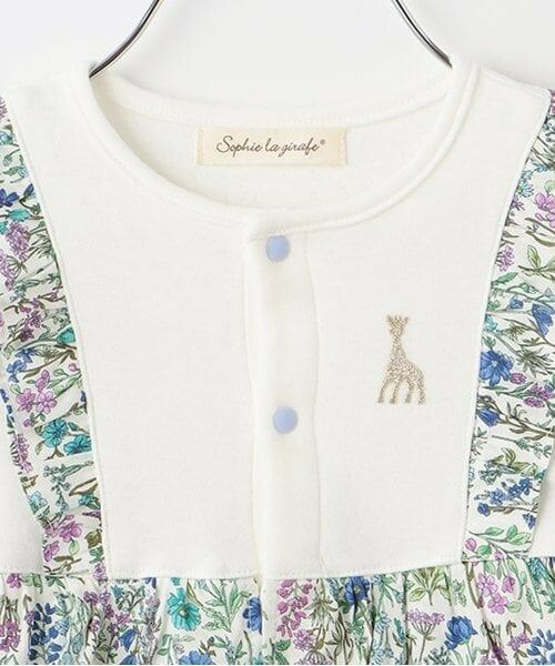 Sophie la girafe / キリンのソフィー ロンパース | 小花柄カバーオール | 詳細2