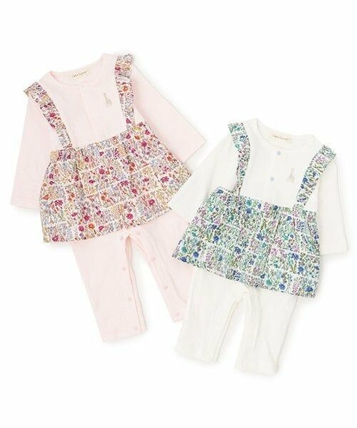 Sophie la girafe / キリンのソフィー ロンパース | 小花柄カバーオール | 詳細8