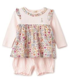 Sophie la girafe / キリンのソフィー ベビー・キッズウエア | 小花柄ベビースーツ