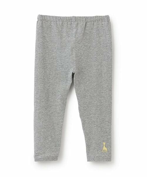 Sophie la girafe / キリンのソフィー レギンス・スパッツ | ベア天レギンス（グレー）