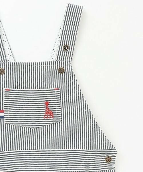 Sophie la girafe / キリンのソフィー サロペット・オールインワン | ヒッコリーサロペット | 詳細4