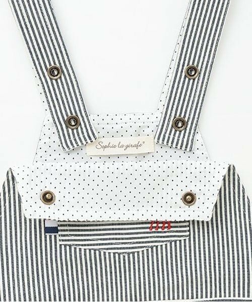 Sophie la girafe / キリンのソフィー サロペット・オールインワン | ヒッコリーサロペット | 詳細5