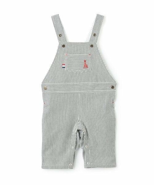 Sophie la girafe / キリンのソフィー サロペット・オールインワン | ヒッコリーサロペット（紺）