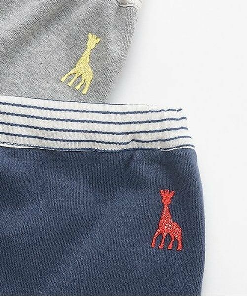 Sophie la girafe / キリンのソフィー ショート・ハーフ・半端丈パンツ | 7分丈リラックスパンツ | 詳細3