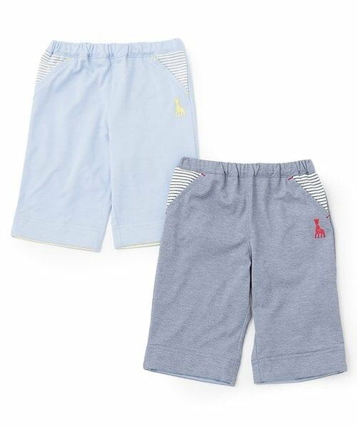 Sophie la girafe / キリンのソフィー その他パンツ | デニム風ハーフパンツ | 詳細8