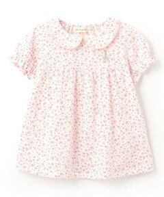 Sophie la girafe / キリンのソフィー Tシャツ | 花柄天竺半袖Tシャツ