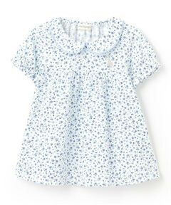 Sophie la girafe / キリンのソフィー Tシャツ | 花柄天竺半袖Tシャツ