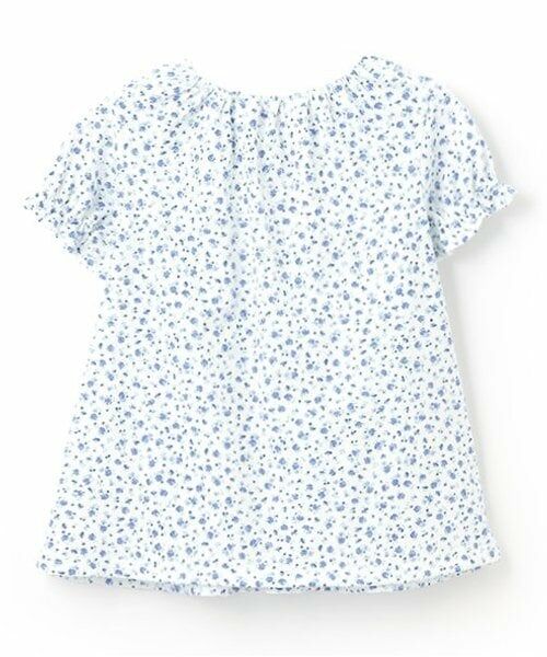 Sophie la girafe / キリンのソフィー Tシャツ | 花柄天竺半袖Tシャツ | 詳細1