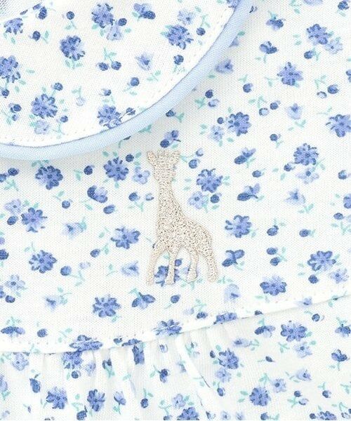 Sophie la girafe / キリンのソフィー Tシャツ | 花柄天竺半袖Tシャツ | 詳細3