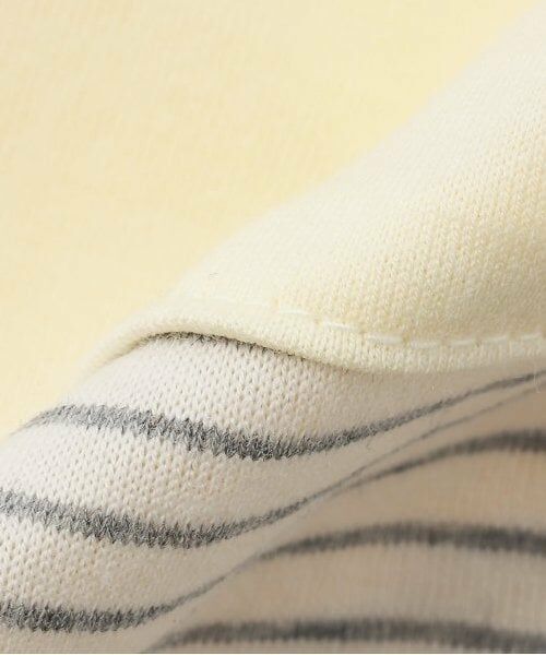 Sophie la girafe / キリンのソフィー Tシャツ | ボーダー切替半袖Tシャツ | 詳細6