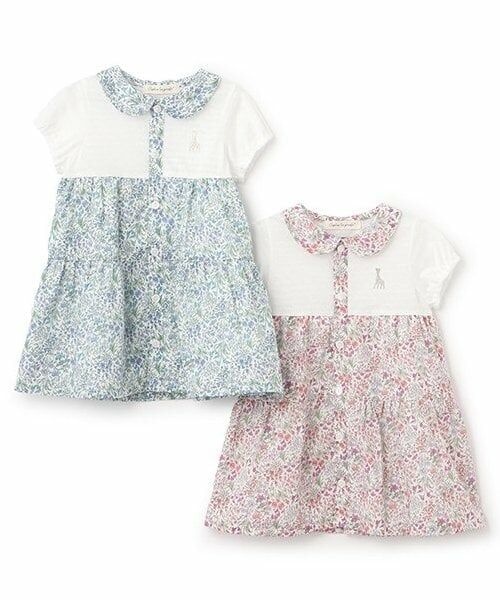 Sophie la girafe / キリンのソフィー ミニ丈・ひざ丈ワンピース | 小花柄ワンピース | 詳細8