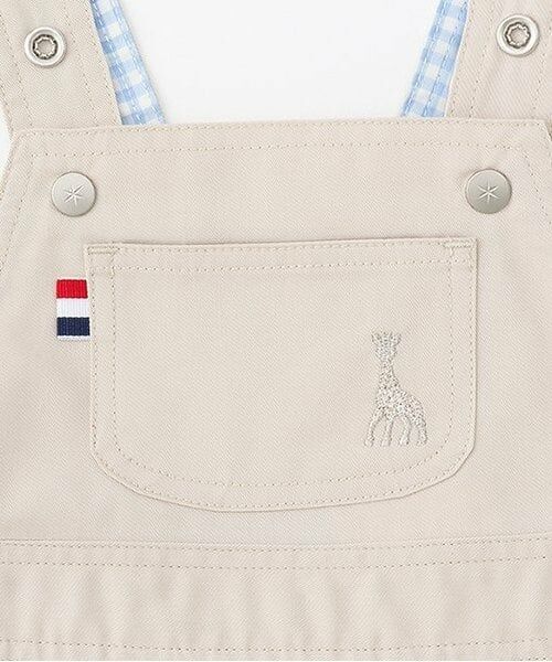 Sophie la girafe / キリンのソフィー ミニ丈・ひざ丈ワンピース | ジャンパースカート | 詳細3