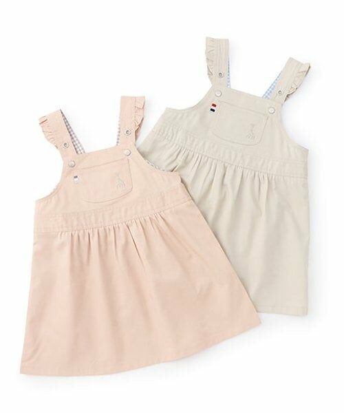 Sophie la girafe / キリンのソフィー ミニ丈・ひざ丈ワンピース | ジャンパースカート | 詳細9