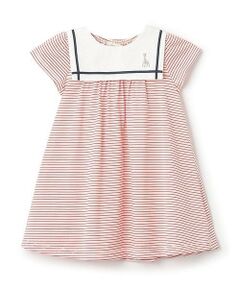 Sophie la girafe / キリンのソフィー ミニ丈・ひざ丈ワンピース | セーラーワンピース