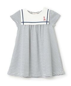 Sophie la girafe / キリンのソフィー ミニ丈・ひざ丈ワンピース | セーラーワンピース