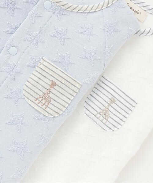 Sophie la girafe / キリンのソフィー ロンパース | スタージャカード2WAYオール | 詳細4