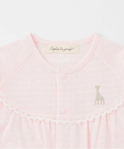 Sophie la girafe / キリンのソフィー ロンパース | ブライト天竺2WAYオール | 詳細3