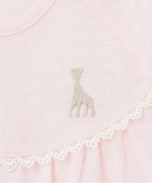 Sophie la girafe / キリンのソフィー ロンパース | ブライト天竺2WAYオール | 詳細4