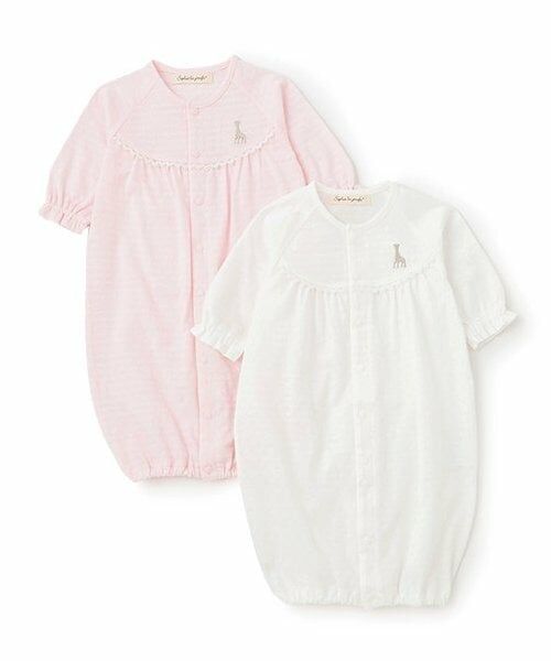 Sophie la girafe / キリンのソフィー ロンパース | ブライト天竺2WAYオール | 詳細8