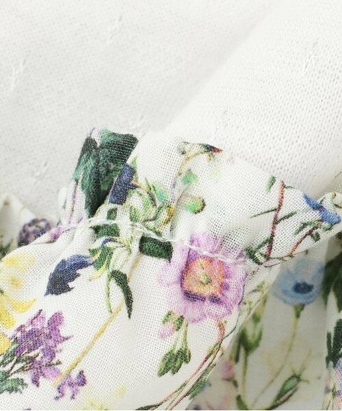 Sophie la girafe / キリンのソフィー ロンパース | ボタニカル柄ショートオール | 詳細6