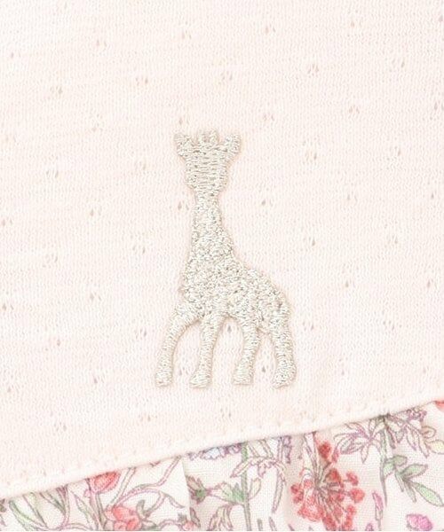 Sophie la girafe / キリンのソフィー ロンパース | 小花柄ショートオール | 詳細3