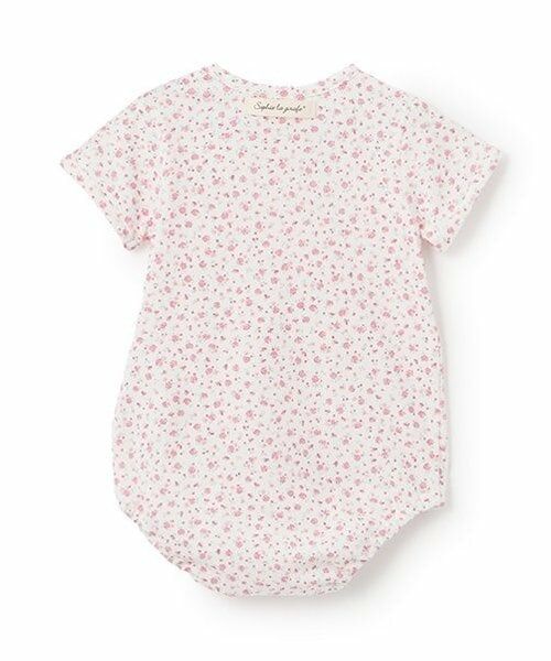 Sophie la girafe / キリンのソフィー 肌着 | 花柄天竺ボディスーツ | 詳細1