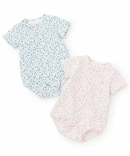 Sophie la girafe / キリンのソフィー 肌着 | 花柄天竺ボディスーツ | 詳細6