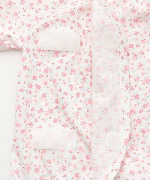 Sophie la girafe / キリンのソフィー ロンパース | 花柄天竺NEWBORNウェア | 詳細6