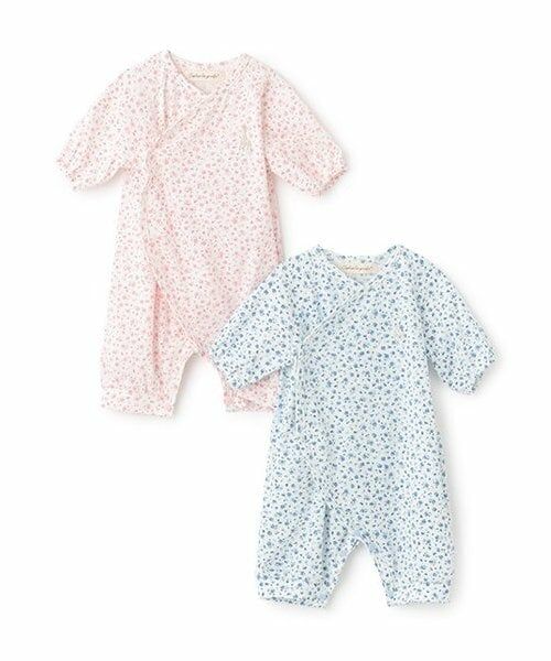 Sophie la girafe / キリンのソフィー ロンパース | 花柄天竺NEWBORNウェア | 詳細9