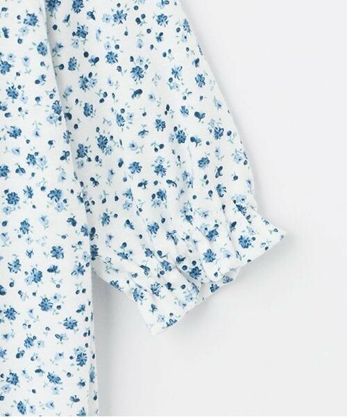 Sophie la girafe / キリンのソフィー ロンパース | 花柄天竺2WAYオール | 詳細5