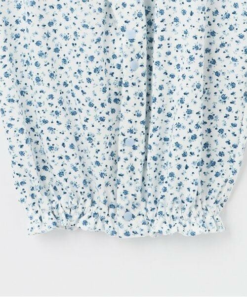 Sophie la girafe / キリンのソフィー ロンパース | 花柄天竺2WAYオール | 詳細6