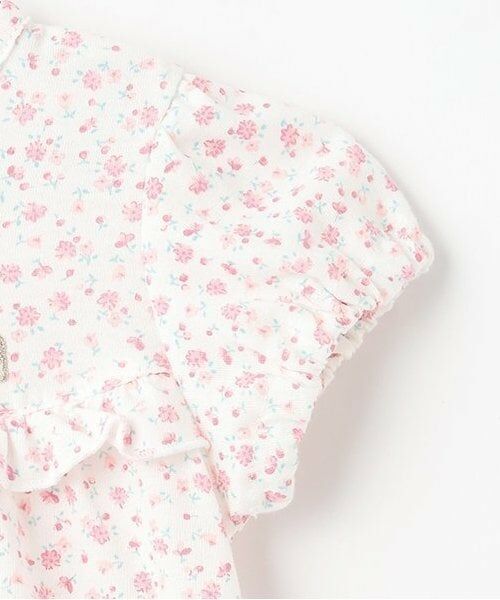 Sophie la girafe / キリンのソフィー ロンパース | 花柄天竺ショートオール | 詳細4
