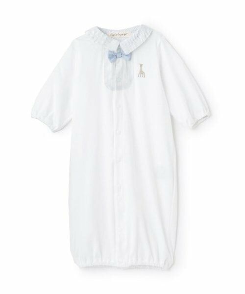 Sophie la girafe / キリンのソフィー ロンパース | 蝶ネクタイ2WAYオール（オフ ホワイト）