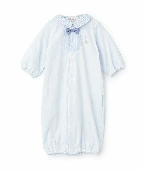 Sophie la girafe / キリンのソフィー ロンパース | 蝶ネクタイ2WAYオール（ブルー）