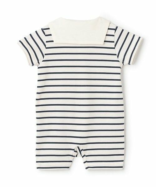 Sophie la girafe / キリンのソフィー ロンパース | ボーダーセーラーショートオール | 詳細1