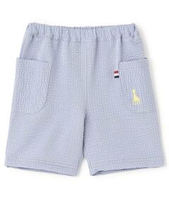 Sophie la girafe / キリンのソフィー ショート・ハーフ・半端丈パンツ | ニットサッカーハーフパンツ【日本製】