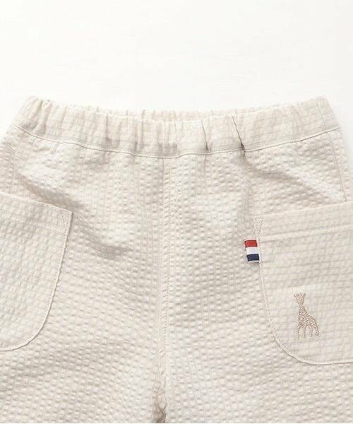Sophie la girafe / キリンのソフィー ショート・ハーフ・半端丈パンツ | ニットサッカーハーフパンツ【日本製】 | 詳細2