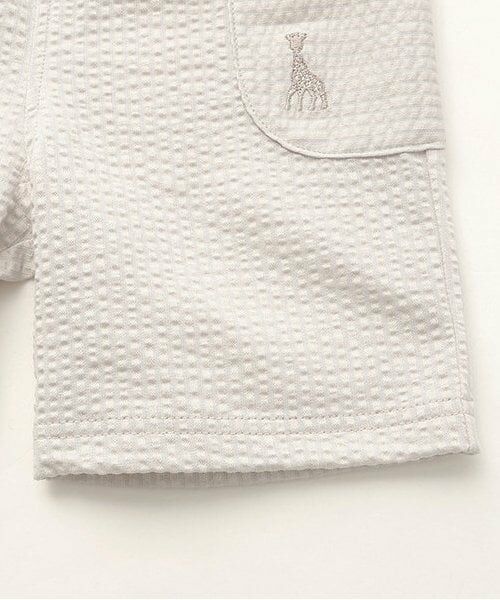 Sophie la girafe / キリンのソフィー ショート・ハーフ・半端丈パンツ | ニットサッカーハーフパンツ【日本製】 | 詳細4