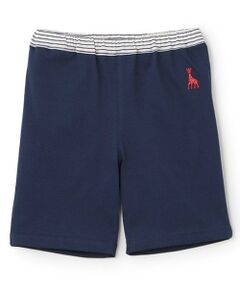 Sophie la girafe / キリンのソフィー ショート・ハーフ・半端丈パンツ | ボーダーポケットハーフパンツ【日本製】