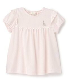 Sophie la girafe / キリンのソフィー Tシャツ | レース半袖Tシャツ【日本製】