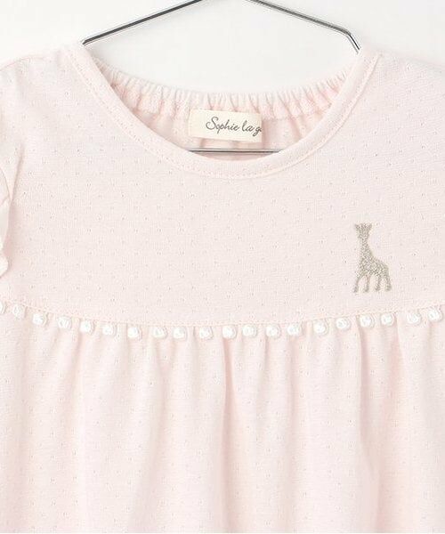 Sophie la girafe / キリンのソフィー Tシャツ | レース半袖Tシャツ【日本製】 | 詳細2