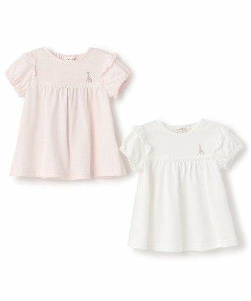Sophie la girafe / キリンのソフィー Tシャツ | レース半袖Tシャツ【日本製】 | 詳細7
