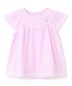 Sophie la girafe / キリンのソフィー その他トップス | ギンガムチェックチュニック【日本製】