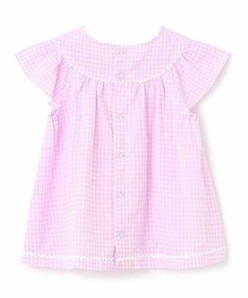 Sophie la girafe / キリンのソフィー その他トップス | ギンガムチェックチュニック【日本製】 | 詳細1