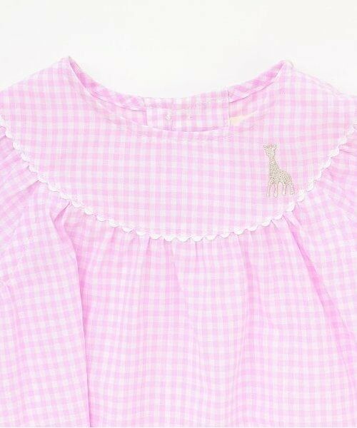 Sophie la girafe / キリンのソフィー その他トップス | ギンガムチェックチュニック【日本製】 | 詳細2