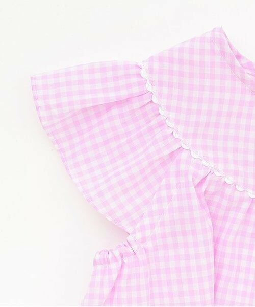 Sophie la girafe / キリンのソフィー その他トップス | ギンガムチェックチュニック【日本製】 | 詳細4