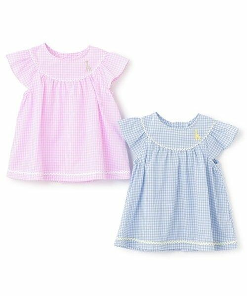 Sophie la girafe / キリンのソフィー その他トップス | ギンガムチェックチュニック【日本製】 | 詳細8